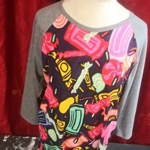 LulaRoe Plus Size Candy Top
